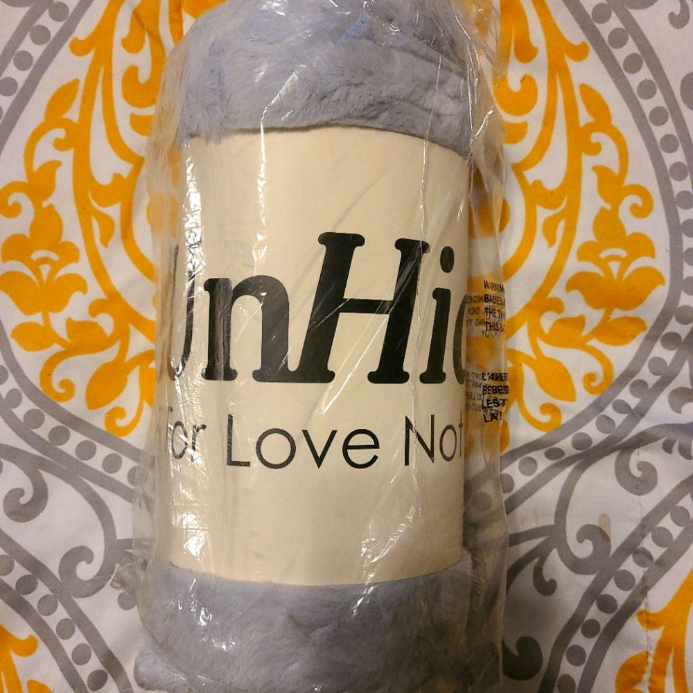 Unhind For Love Not Fur Marshmallow Blanket